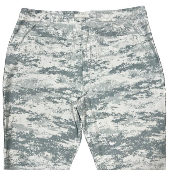 Athleta Farallon Jogger Pants Women's XL Fog Gray Green Camo Athletic Running - Picture 5 of 13